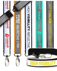 Reflective Personalised Lanyards Custom