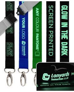 Glow In The Dark Personalised Lanyards