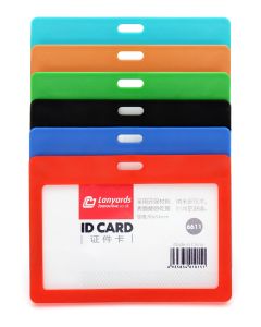 Horizontal Rigid ID Badge Card