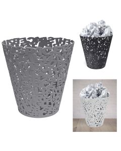 Letters Waste Paper Basket 