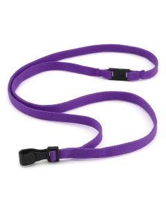 Lanyards with a plastic clip