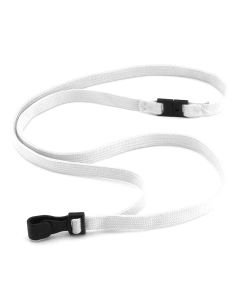 Lanyards with a plastic clip